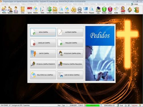 Programa para Controle de Igrejas com Financeiro v3.0 Plus - Fpqsystem 578925