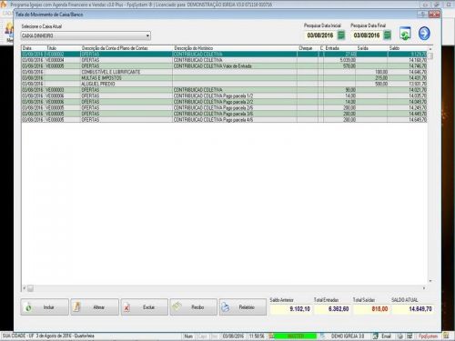 Programa para Controle de Igrejas com Financeiro v3.0 Plus - Fpqsystem 578927