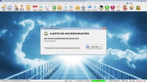 Programa para Controle Religioso Cadastro de Membros Carteirinha e Financeiro v3.0 - Fpqsystem 553489