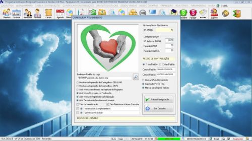 Programa para Controle Religioso Cadastro de Membros Carteirinha e Financeiro v3.0 - Fpqsystem 553500