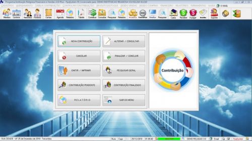 Programa para Controle Religioso Cadastro de Membros Carteirinha e Financeiro v3.0 - Fpqsystem 553503