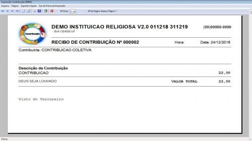 Programa para Controle Religioso com Financeiro v2.0 - Fpqsystem 553479