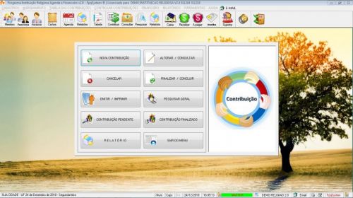 Programa para Controle Religioso com Financeiro v2.0 - Fpqsystem 553480