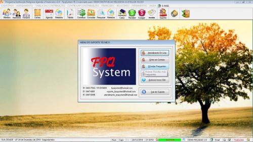 Programa para Controle Religioso com Financeiro v2.0 - Fpqsystem 553481