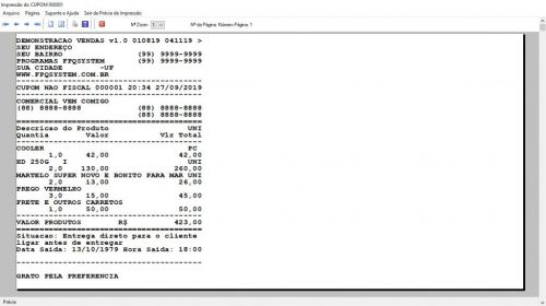 Programa para Ferragens com Controle de Estoque e Pedido de Vendas v1.0 - Fpqsystem 653268