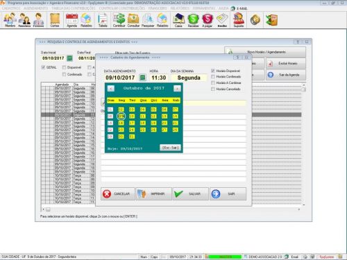Programa para Gerenciar Associação Agendamento e Financeiro v2.0 Fpqsystem 604090
