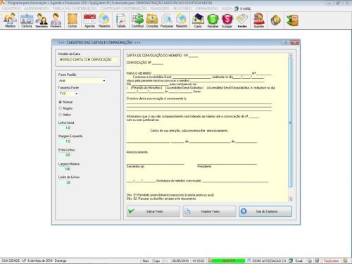 Programa para Gerenciar Associação Agendamento e Financeiro v2.0 Fpqsystem 604095