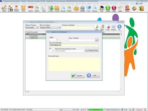 Programa para Gerenciar Associação Agendamento  Vendas e Financeiro v3.0 Plus - Fpqsystem 604114