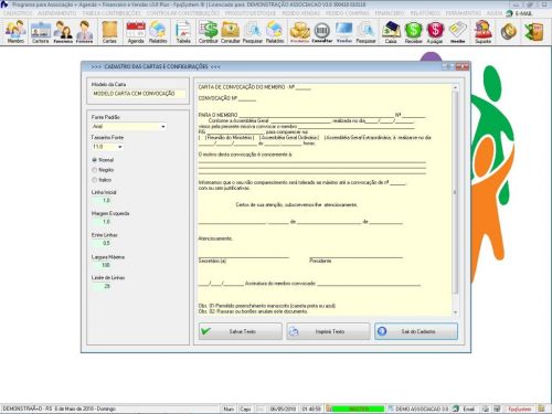 Programa para Gerenciar Associação Agendamento  Vendas e Financeiro v3.0 Plus Fpqsystem 604117