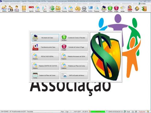 Programa para Gerenciar Associação Agendamento  Vendas e Financeiro v3.0 Plus Fpqsystem 604122