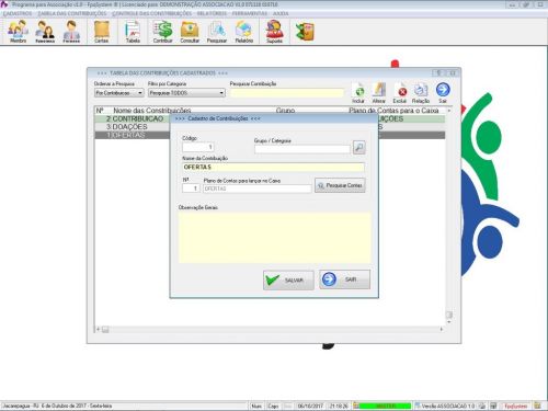 Programa para Gerenciar Associação v1.0 - Fpqsystem 604082