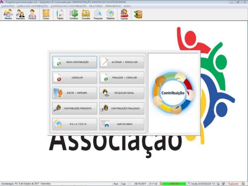 Programa para Gerenciar Associação v1.0 Fpqsystem 604086