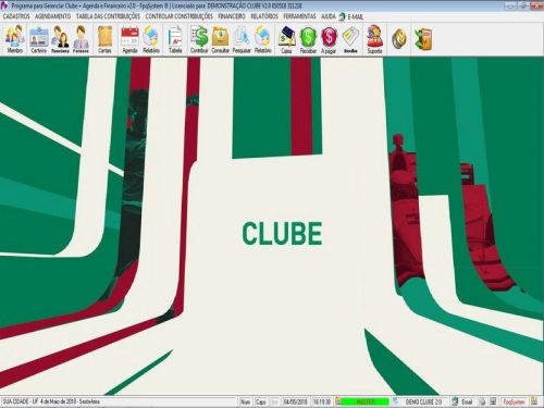 Programa para Gerenciar de Clube Agendamento e Financeiro v2.0 Fpqsystem 453696