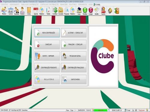 Programa para Gerenciar de Clube Agendamento e Financeiro v2.0 - Fpqsystem 453697