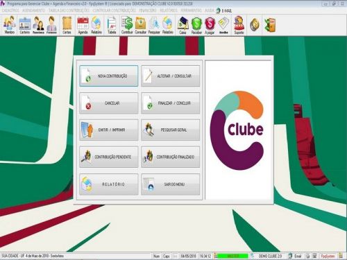Programa para Gerenciar de Clube Agendamento e Financeiro v2.0 Fpqsystem 453697
