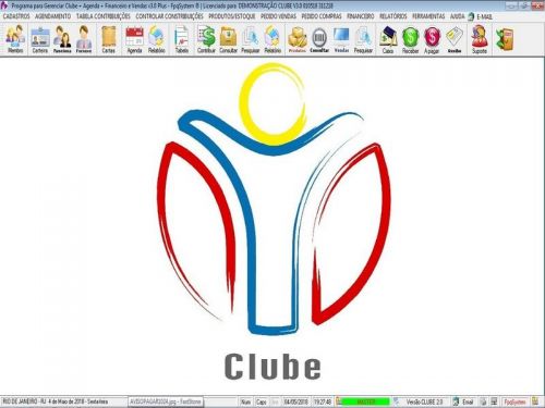 Programa para Gerenciar de Clube Agendamento  Vendas e Financeiro v3.0 Plus - Fpqsystem 453598