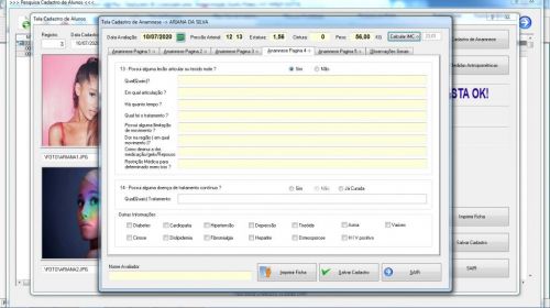 Programa para Gerenciar Studio de Pilates com Agendamento Financeiro v3.0 Plus - Fpqsystem 580010