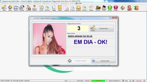 Programa para Gerenciar Studio de Pilates com Agendamento Financeiro v3.0 Plus - Fpqsystem 580013