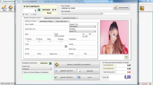 Programa para Gerenciar Studio de Pilates com Agendamento Financeiro v3.0 Plus - Fpqsystem 580014