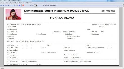 Programa para Gerenciar Studio de Pilates com Agendamento Financeiro v3.0 Plus - Fpqsystem 580018