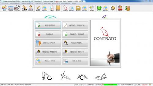 Programa para Gerenciar Studio de Pilates com Agendamento v2.0 - Fpqsystem 580002