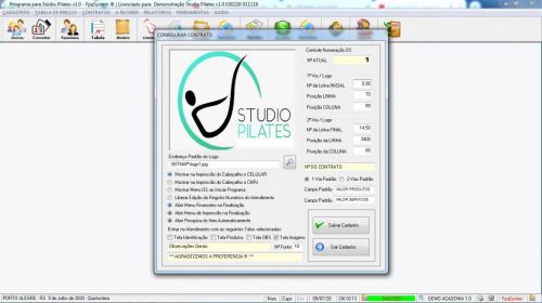 Programa para Gerenciar Studio de Pilates v1.0 - Fpqsystem 579973