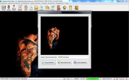 Programa para Gerenciar Studio Tatoo Atendimento v1.0 - Fpqsystem 598171