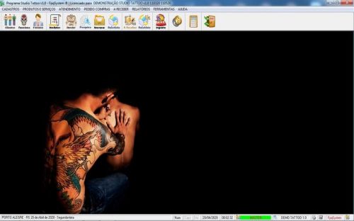 Programa para Gerenciar Studio Tatoo Atendimento v1.0 - Fpqsystem 598178