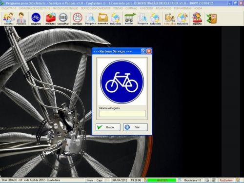 Programa para Loja de Bicicletaria com Serviços e Vendas v1.0 682170