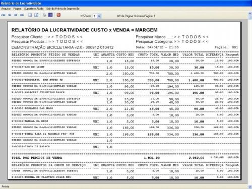 Programa para Loja de Bicicletaria com Serviços Vendas Estoque e Financeiro v2.0 - Fpqsystem 682222