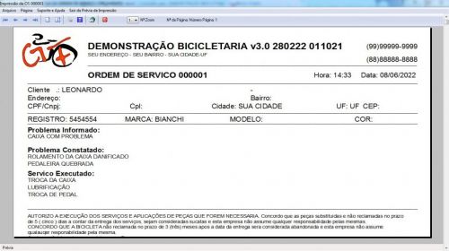 Programa para Loja de Bicicletaria com Serviços Vendas Estoque e Financeiro v3.0 Plus - Fpqsystem 615273