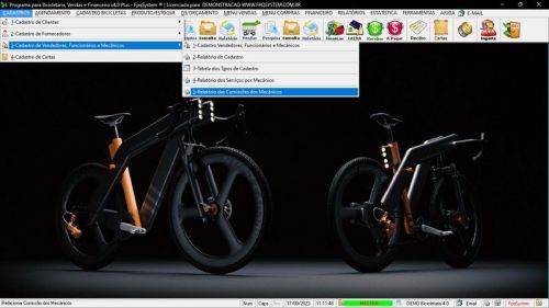 Programa para Loja de Bicicletaria com Serviços Vendas Estoque e Financeiro v4.0 Plus - Fpqsystem 681984