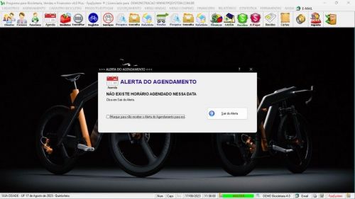Programa para Loja de Bicicletaria com Serviços Vendas Estoque e Financeiro v4.0 Plus - Fpqsystem 681989