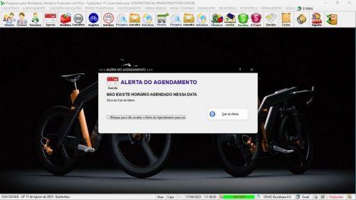 Programa para Loja de Bicicletaria com Serviços Vendas Estoque e Financeiro v4.0 Plus 681989