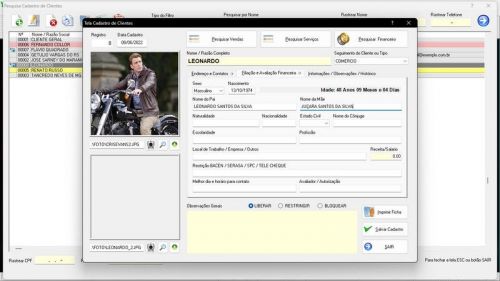 Programa para Loja de Bicicletaria com Serviços Vendas Estoque e Financeiro v4.0 Plus - Fpqsystem 681991