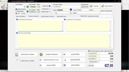Programa para Loja de Bicicletaria com Serviços Vendas Estoque e Financeiro v4.0 Plus - Fpqsystem 681996