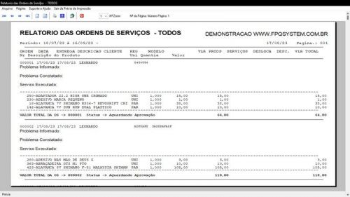 Programa para Loja de Bicicletaria com Serviços Vendas Estoque e Financeiro v4.0 Plus - Fpqsystem 682000