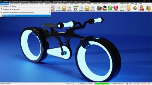 Programa para Loja de Bicicletaria com Serviços Vendas Estoque e Financeiro v5.0 Plus Whatsapp - Fpqsystem 682045