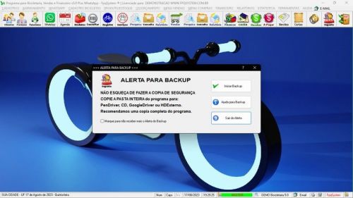 Programa para Loja de Bicicletaria com Serviços Vendas Estoque e Financeiro v5.0 Plus Whatsapp - Fpqsystem 682049