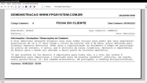 Programa para Loja de Bicicletaria com Serviços Vendas Estoque e Financeiro v6.0 Plus Whatsapp - Fpqsystem 682113