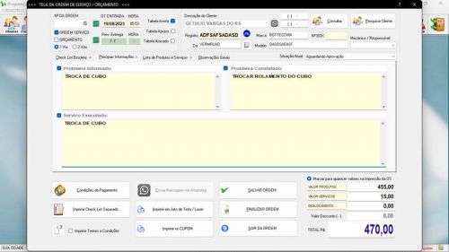 Programa para Loja de Bicicletaria com Serviços Vendas Estoque e Financeiro v6.0 Plus Whatsapp - Fpqsystem 682118