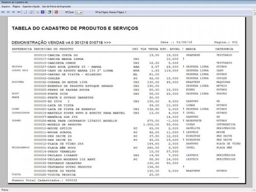 Programa para Loja de Calçados com Controle de Estoque Pedido de Vendas e Financeiro v4.0 Plus - Fpqsystem 656075