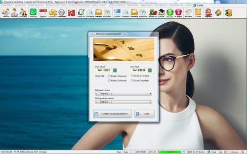 Programa para Ótica e Relojoalheria Serviços Vendas Financeiro e Estatística v6.4 Plus - Fpqsystem 657741