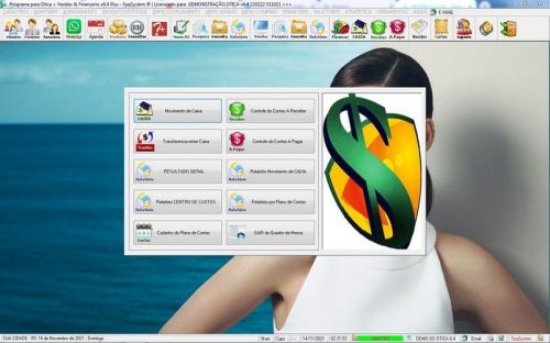 Programa para Ótica e Relojoalheria Serviços Vendas Financeiro e Estatística v6.4 Plus - Fpqsystem 657751