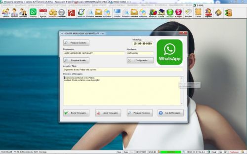 Programa para Ótica e Relojoalheria Serviços Vendas Financeiro e Estatística v6.4 Plus  Whatsapp - Fpqsystem 598333