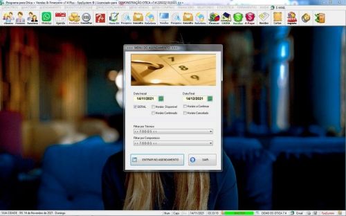 Programa para Ótica e Relojoalheria Serviços Vendas Financeiro e Estatística v7.4 Plus - Fpqsystem 657761