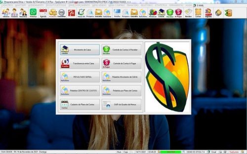 Programa para Ótica e Relojoalheria Serviços Vendas Financeiro e Estatística v7.4 Plus - Fpqsystem 657772