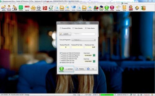 Programa para Ótica e Relojoalheria Serviços Vendas Financeiro e Estatística v7.4 Plus - Fpqsystem 657773