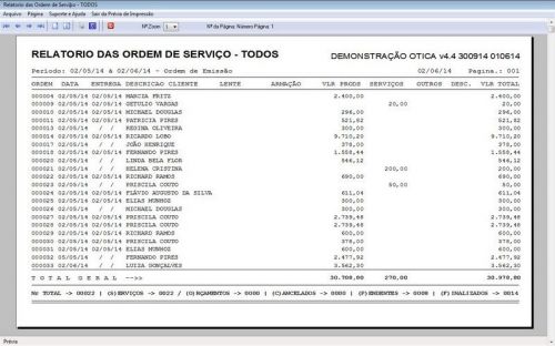 Programa para Ótica e Relojoalheria Vendas  Financeiro v4.4 - Fqpsystem 657711