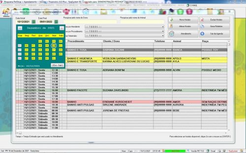 Programa para Petshop com Agendamento Vendas e Financeiro v5.0 Plus Whatzapp - Fpqsystem 600770